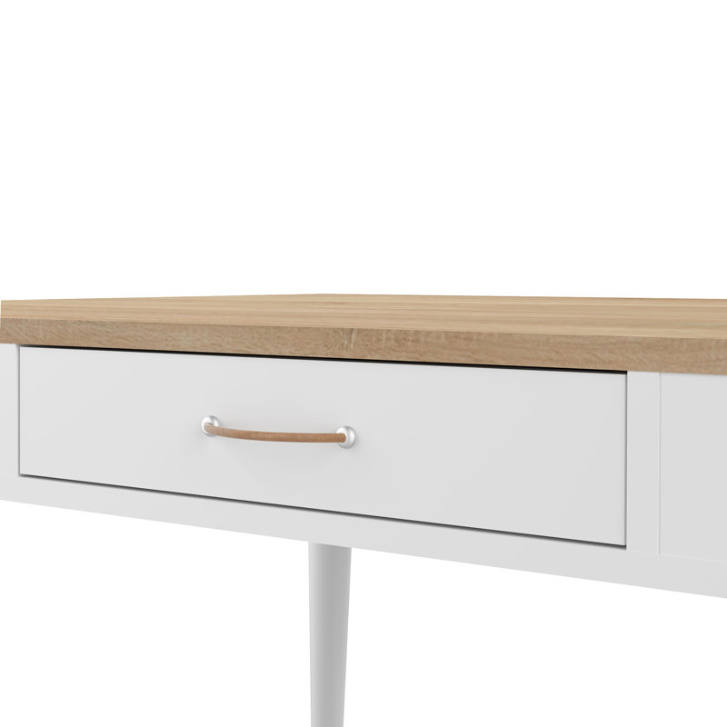 Alsacia Writing Desk, White