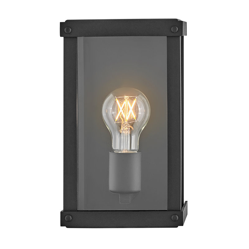Hogle Mathias Aluminum Wall Light, Museum Black