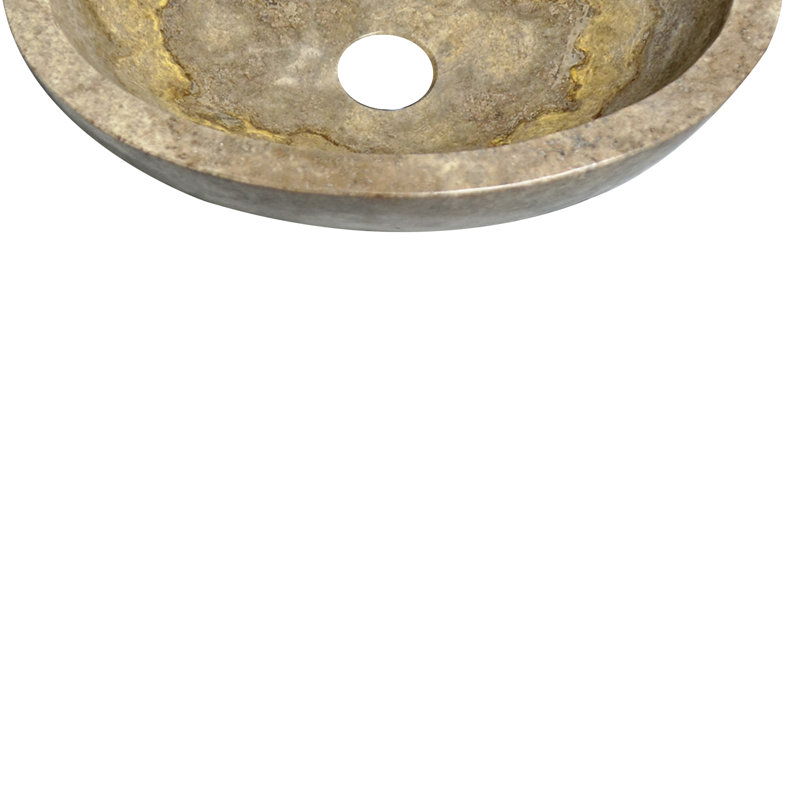 AA Warehousing Katelyn 13.75 " Stone Oval Bathroom Sink