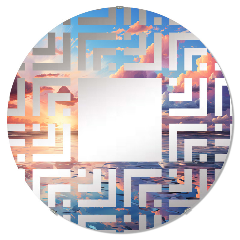 Circle Mirror, 31.4" x 31.4"