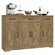 Adra 55.1'' Sideboard with 3 Drawers, Adjustable Shelves