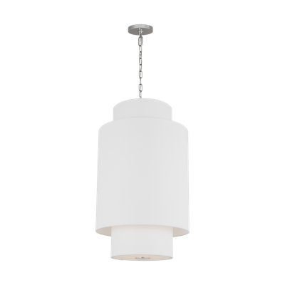 Linen Steel Dimmable Pendant