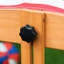 Outsunny Sand Pit Kids Wooden Sandbox with Cover Canopy Aged 3-7 Years