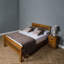 Westow Oak 5Ft Kingsize Oak Bed Frame-205947839-205947838