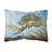 Loggerhead Sea Turtle Outdoor Reversible Throw Pillow