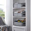 Ensemble de bacs de rangement trapézoïdaux en tissu-86183730
