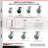 Poly on Cast Iron Caster-88883374