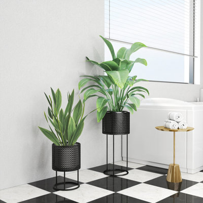 Metal Pot Planter