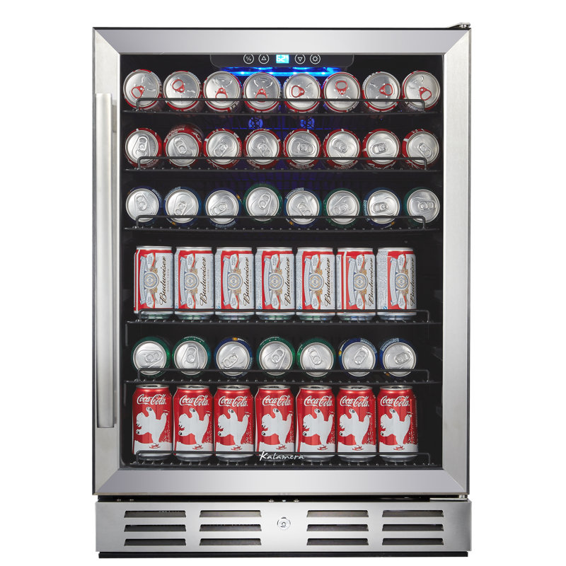 Kalamera Built-in Refrigeration 23.42 " W Freestanding and Built-In 175 Cans (12 oz.) 5.3