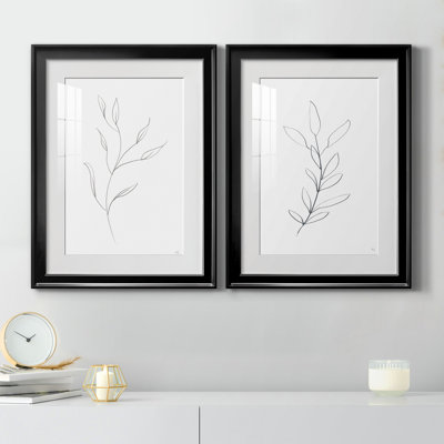 «Botanical Gesture I», ensemble de 2 reproductions