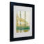 «The Three Trees Autumn» par Claude Monet - reproduction d'art sur toile-1175078292-1175078295
