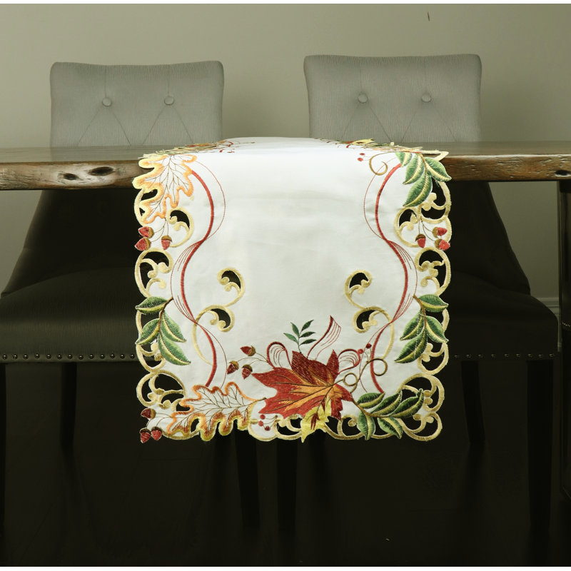 Delmoral Floral Thanksgiving Table Runner, 54" x 16"
