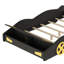 Shanlee Full Size Race Car-Shaped Platform Bed-173054490