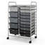 Rebrilliant 15 tiroirs organisateur roulant chariot utilitaire outils de rangement Scrapbook papier multi-usage-2092312977