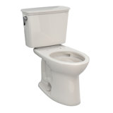 Drake® 1.28 GPF (Water Efficient) Elongated Two-Piece Toilet with Tornado Flush® (Seat Not Included)