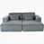 Polyester gris est en rupture de stock