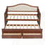 Lit de jour simple avec couchette-938283608
