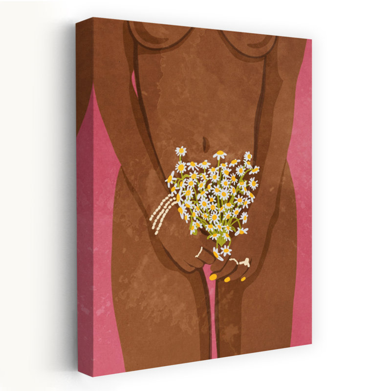 Art contemporain Art floral contemporain, H 36 po x l 24 po