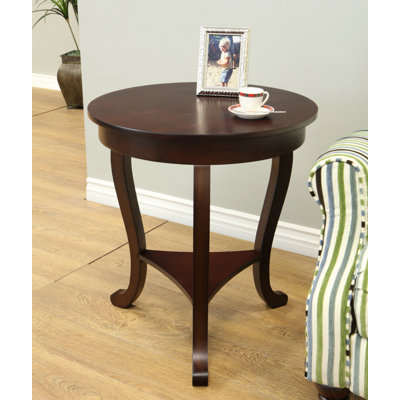 Solid Wood End Table