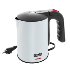 Small Electric Kettle, Travel Mini Hot Water Boiler Heater, 304 Stainless  Steel 0.8L Portable Electric Kettles for Boiling Water, 600W 5 Mins Coffee  Kettle Travel Teapot with Auto Shut-Off White 