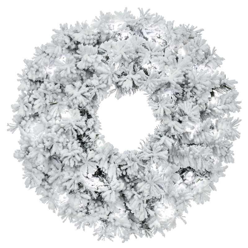 Couronne Alaskan artificielle Pfeiffer, H 24 po x l 24 po x P 3 po