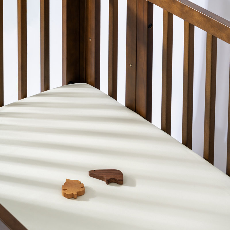 Crib Sheet in GOTS Certified Organic Brushed Cotton, Ivory