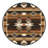 Washable Mountain Lion Southwestern Area Rug-1686727300