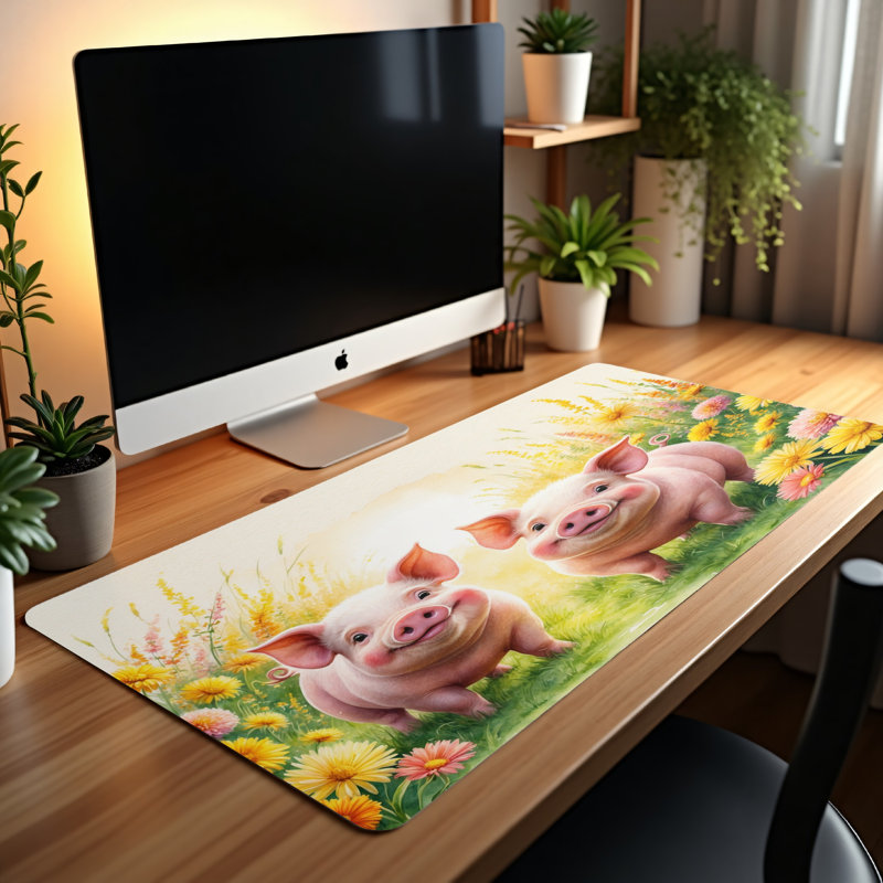 Polyester Desk Pad, 23.6x13.8