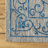 Hagerman Vintage Filigree Textured Weave Gray/Navy Indoor/Outdoor Rug-1890326524