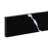 21.25" Black Quartz Stone Vanity Top Side Splash