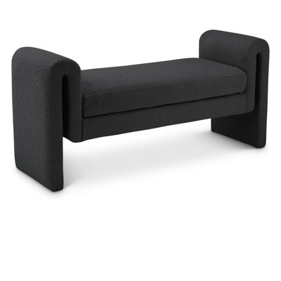 Hiroyasu Upholstered Boucle Bench
