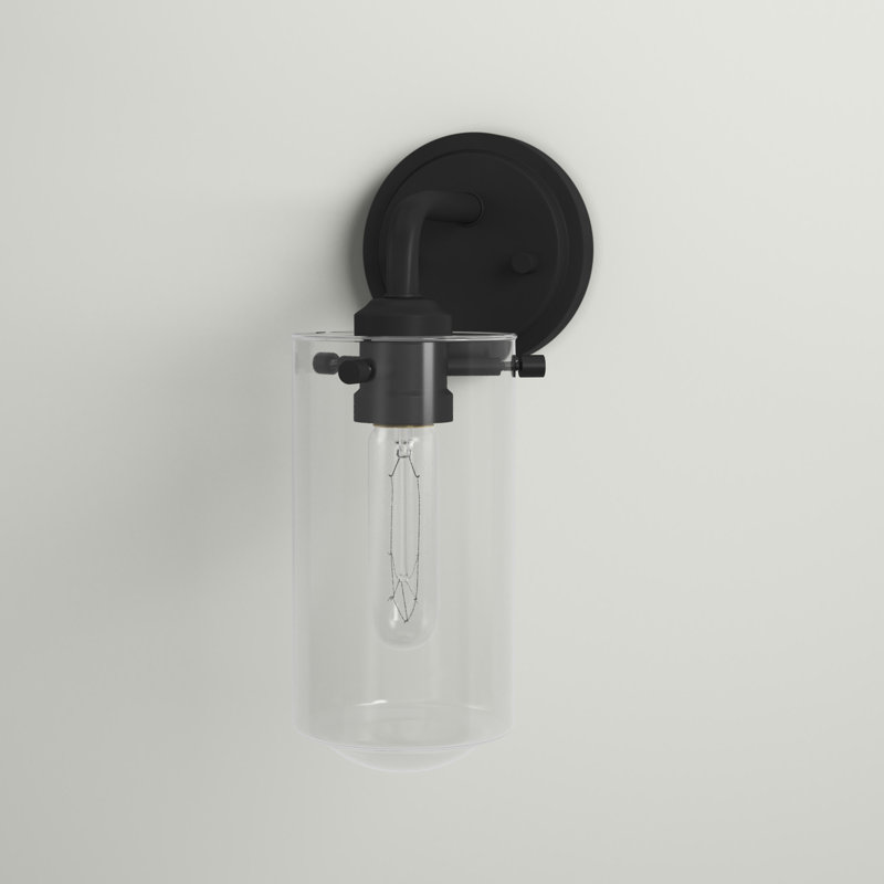 Barbosa Armed Sconce, Matte Black