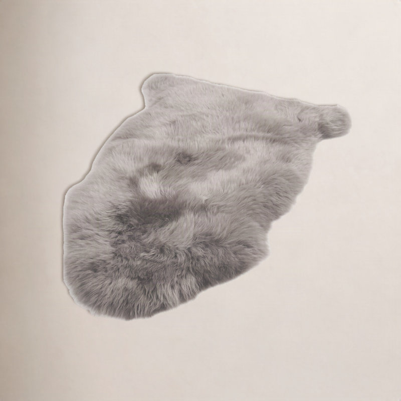 Tapis gris Kornelia, Nouveauté 2 pi x 3 pi
