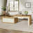 Extendable Coffee Table With 2 Drawers