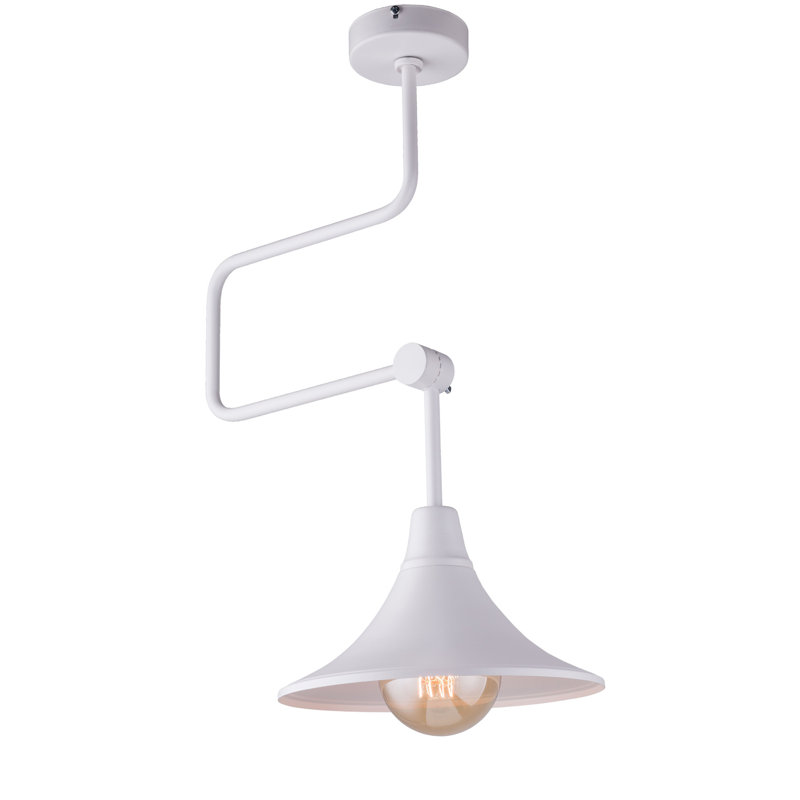 Coley 1 - Light White Geometric Pendant