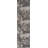 Rug Branch Joni 2' x 8' (2'3" x 8') Grey/Beige Stone Mosaic Indoor Runner Rug, Contemporary, Low Pile, Stain-Resistant Hallway Carpet - Entryway, Mudroom, Bedroom, and Kitchen-867582156