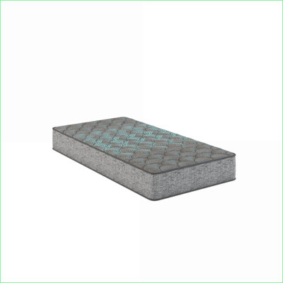 Mattresses Restonic 7” Medium Foam Core Mattress | Grey+Blue | Twin XL
2Description: Get the rest