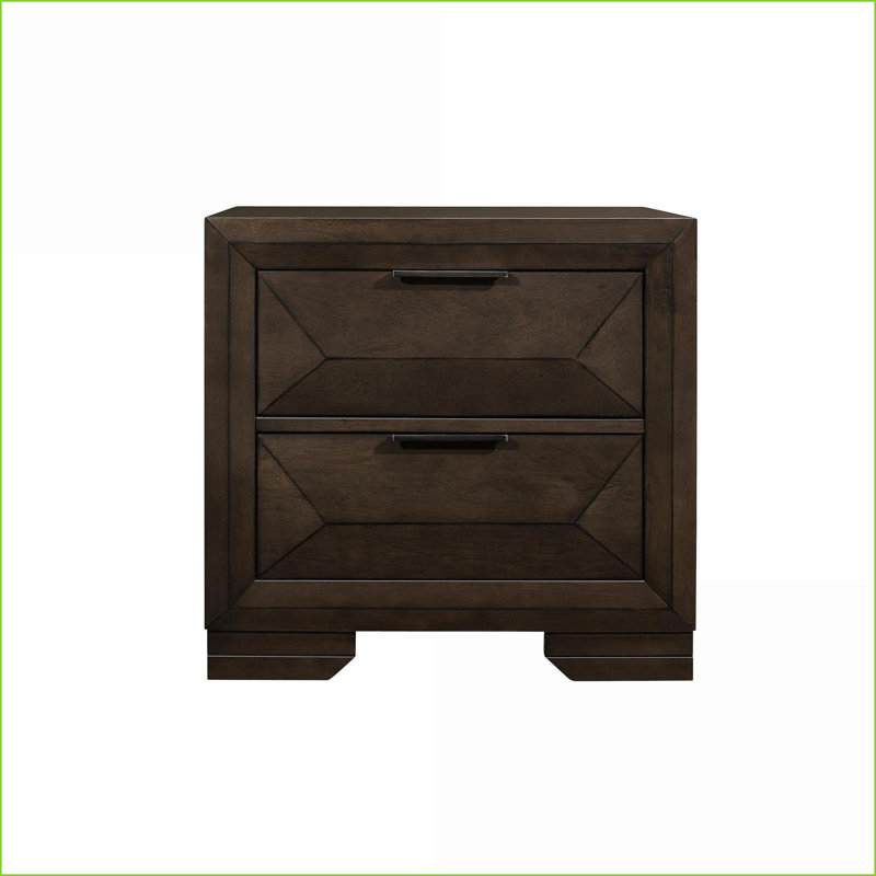 Table de chevet 2 tiroirs Contemporary