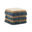 Jute Fringe Ottoman-471533131