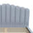 Upholstered Bed Frame Floor Bed Shell-Shaped Headboard-738730704