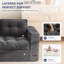 Bean Bag sofa,Giant Cozy Floor Sofa Bed Loveseat-1456362529-1456362535