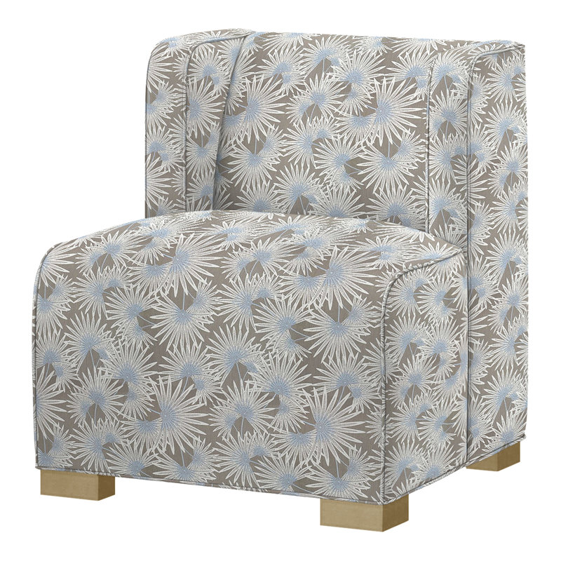 TAU Upholstery Slipper Chair, Dune, Fleecy Vanilla (Performance fabric) 1351-92