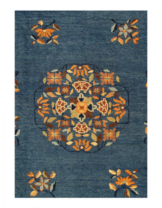 Antique Chinese Art Deco 8'11'' X 11'8''