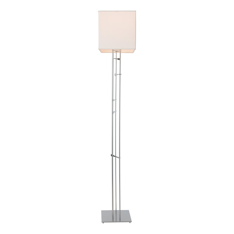 Cavaletti 65" Floor Lamp, Natural Anna, Sterling