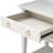 Carmona White 2-Drawer Tray Top Nightstand-1941979571
