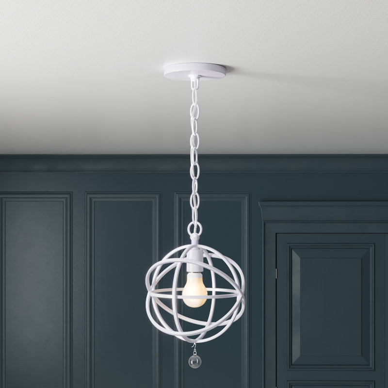 Mason 1 - Light Pendant, Wet White