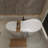  59'' x 29.5'' Free Standing Tub Acrylic Freestanding Bathtub Soaking Bath Tub J05 Bathroom Single Slipper Tub