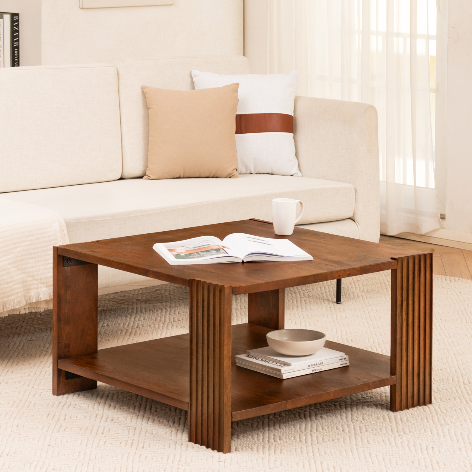 Herv 32" Mango Coffee Table