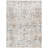 Linklater Floral Machine Woven Polyester Area Rug in Gray-870951648