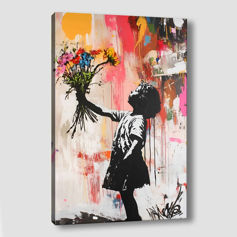 Peinture décorative sur toile